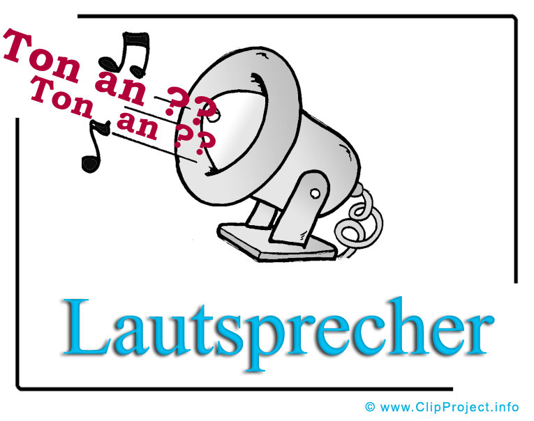 ClipartLautsprecher 3