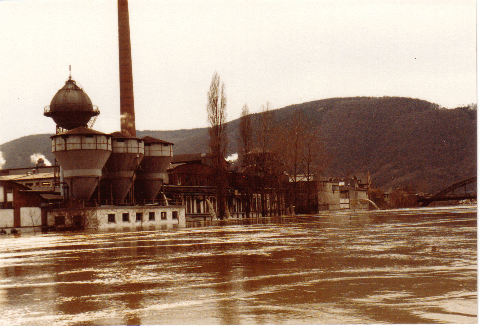 Hochwasser die Lahn (2)